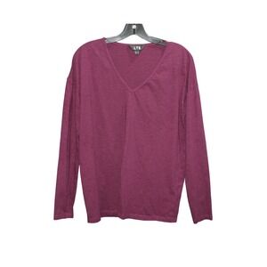 LTS Long Tall Sally UK14 US10 Tall V Neck Top NWT